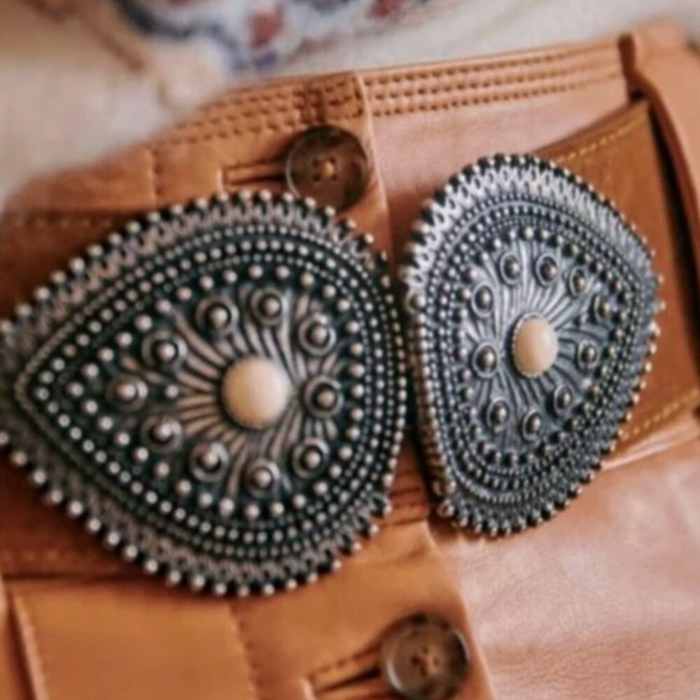 Sezane Tamara Belt Camel. - Size 75